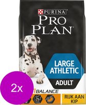 Pro Plan Dog Adult Large Breed Athletic - Nourriture pour chiens - 2 x Kip 14 kg