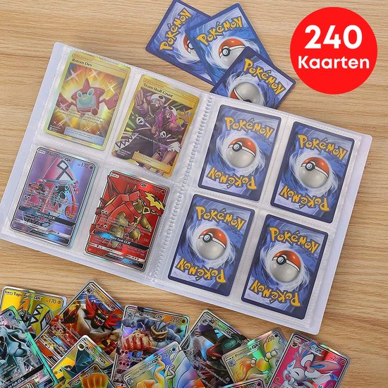 Thumbnail van een extra afbeelding van het spel Madine Pokemon Verzamelmap - Charizard - 240 Kaarten - Card Sleeves - Pokemon Celebrations
