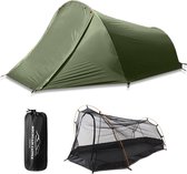 JL E-sales® Outdoor Tent voor 2 personen – Ultra Lichtgewicht – Waterdicht – 4 seizoenen – Kamperen – Hiking.