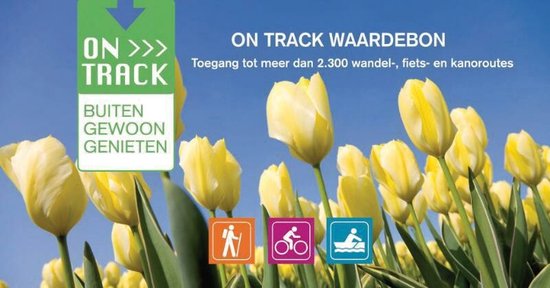 Cover van het boek 'On track waardebon'