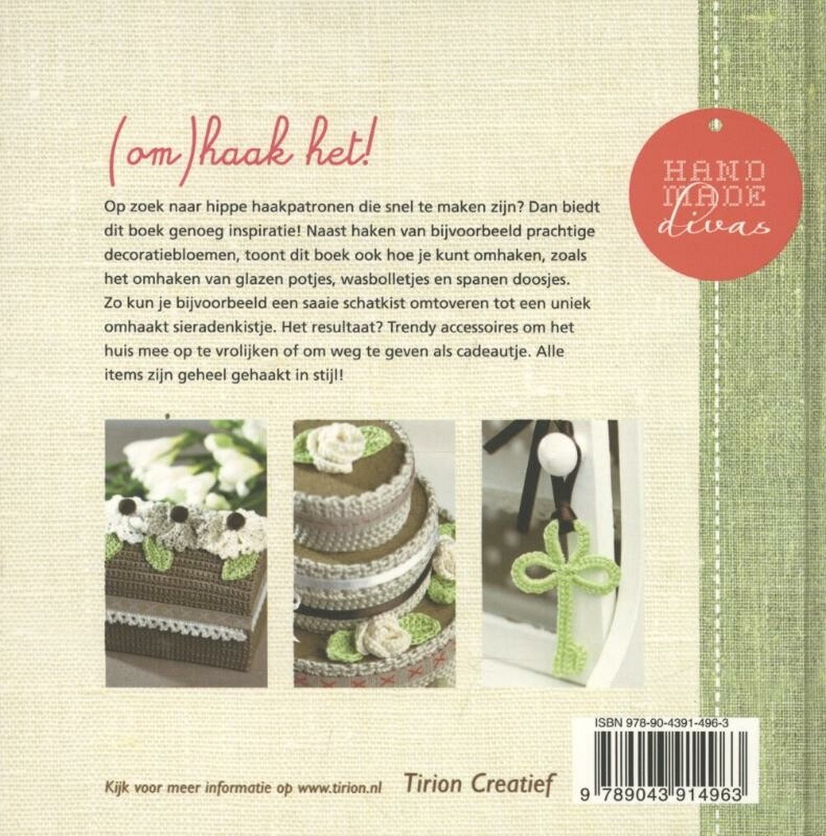 Handmade divas 2 - Haken in stijl - back cover