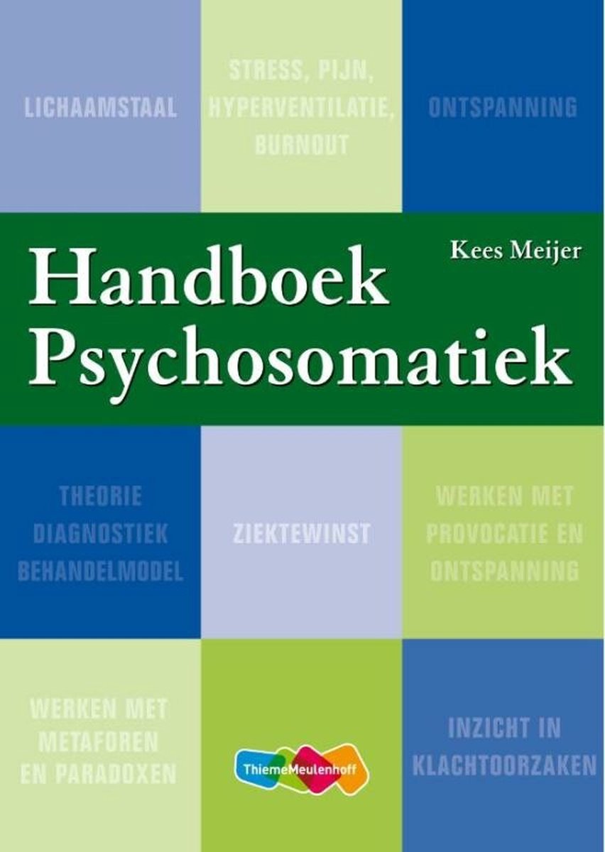 plotseling bedrag maat Handboek Psychosomatiek | 9789055744510 | K. Meijer | Boeken | bol.com