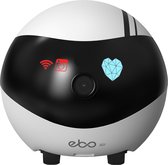 Enabot EBO Air | Jouets laser pour chat | Votre entreprise Smart Chats | Robot pilotable et contrôlable | Jouets interactifs Chats