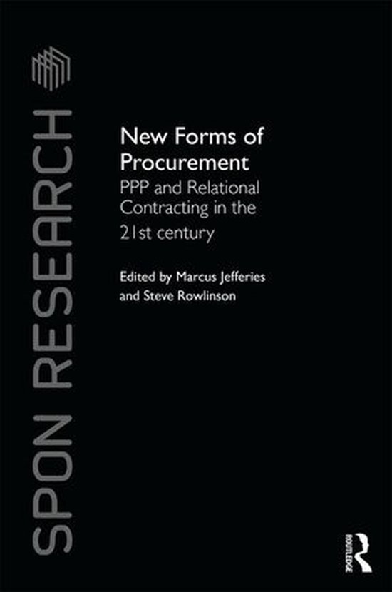 Spon Research - New Forms of Procurement - cover