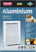 HONDENLUIK 620 ALUMINIUM WIT