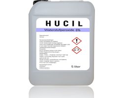 Waterstofperoxide 6% - zuurstofwater 6 procent - 5 liter