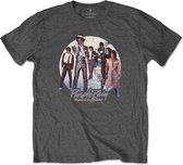 Prince Heren Tshirt -XL- Purple Rain Circle Grijs