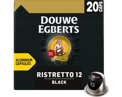 Douwe Egberts Ristretto 12 Black 20 Capsules