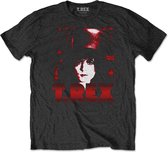 T. Rex Heren Tshirt -XL- Marc Top Hat Zwart