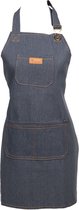 Keukenschort Kinderen 58*48 cm Blauw Polyester BBQ Schort Kookschort