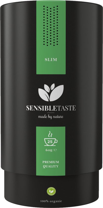 Slim Thee – SensibleTaste – 60 gram – biologische thee – losse thee – Met zorg samengesteld – Duurzaam & verantwoord – 100% natuurlijk – Cadeau -…