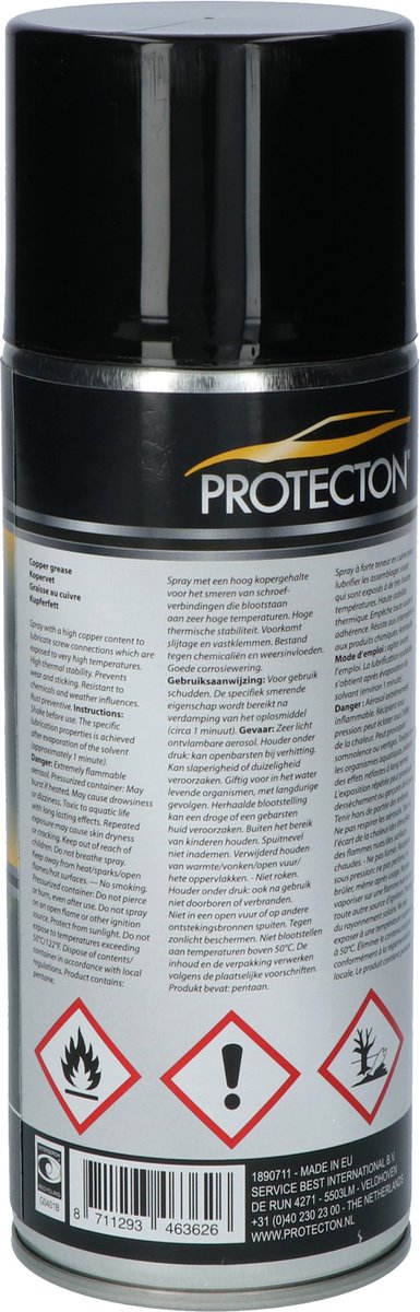 Protecton Kopervet Spray – 400 ml - Afbeelding 2