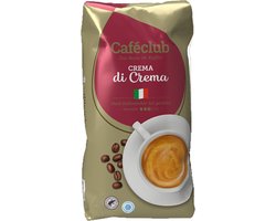 Cafeclub Crema di Crema Koffiebonen 8 x 1 kilo