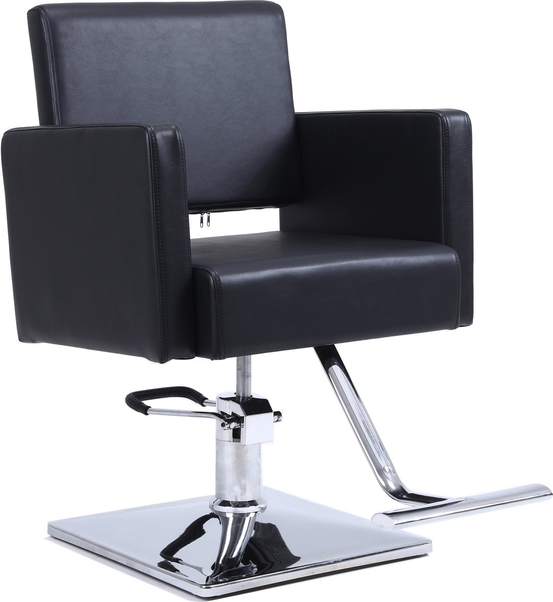 Chaise Alora Barber galaxy noir - Chaise de traitement - Chaise de salon  Zwart - Cuir... | bol.com