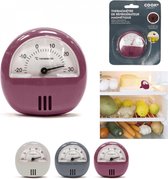 Koelkast Thermometer – Diepvries Thermometer – Temperatuurmeter – Keukenthermometer – Keuken Thermometer – Analoog – Magnetisch