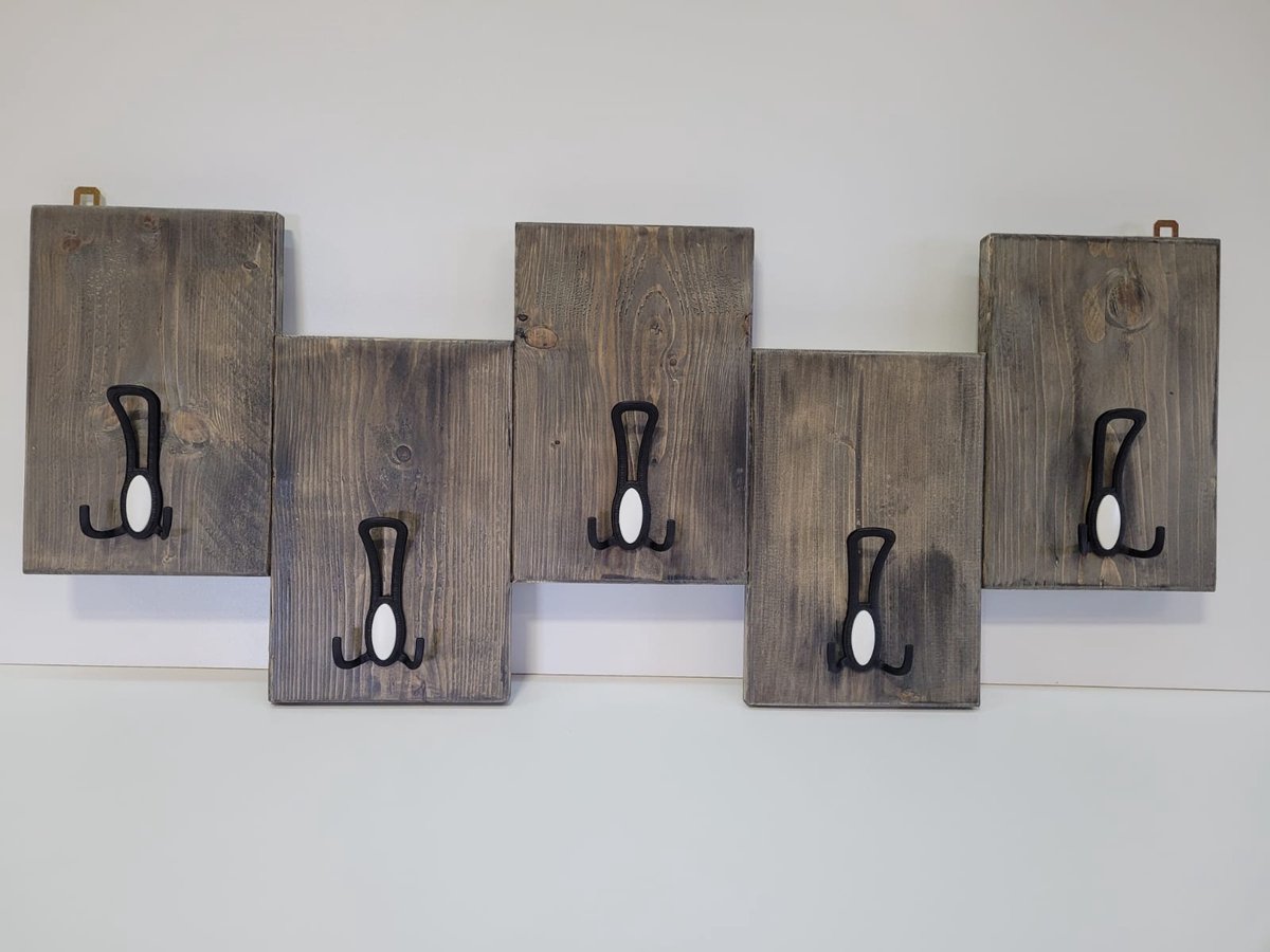 Kapstok - Steigerhout - Gray wash