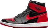 Nike Air Jordan 1 Retro High OG, Bred Patent, Black Red, 555088 063, EUR 38