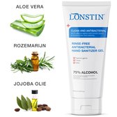 6 STUKS- Lonstin® Desinfecterende Handgel 75% alcohol 60ml Natuurlijke Ingrediënten