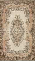 Vintage handgeweven vloerkleed - tapijt - Zara 210 x 118