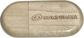 Compudata - USB Stick - 8GB - USB 3.0 - Flash Drive - Hout (Esdoorn)