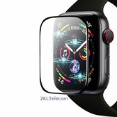 Apple Watch 44mm Full Glue Coverd Edge Tempered Screen Protector Full Coverge met Cleaning Set