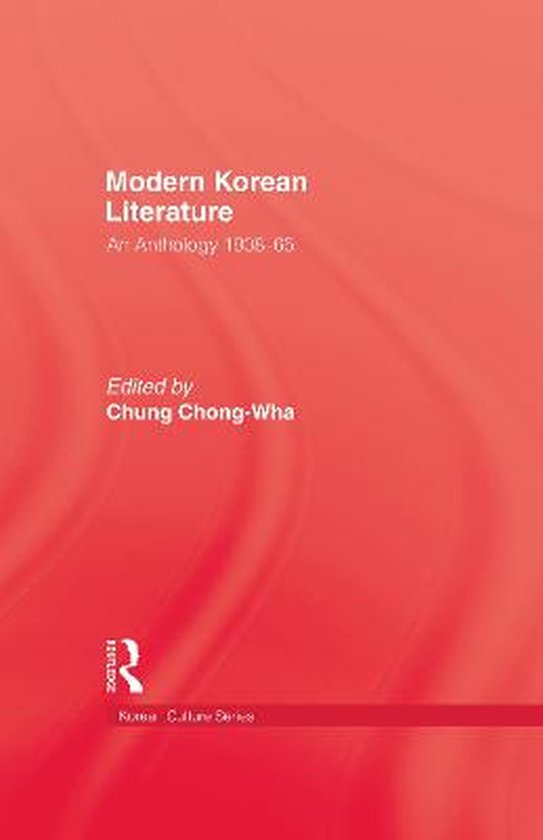 Modern Korean Literature 9780710304902 Chung Boeken