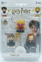 Harry Potter - Stampers (stempels) 3-Pack - Luna Lovegood - Neville Longbottom - Ginny Weasley