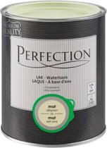 Perfection lak Ultradekkend mat olijfgroen verf 750ml