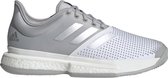 adidas Performance Solecourt W De schoenen van het tennis Vrouwen Grijs 40 2/3