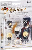 Harry Potter - Potlood Toppers 5-Pack - Bellatrix Lestrange - Death Eater - Voldemort - Lucius Malfoi - Draco Malfoi