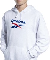 Reebok Cl F Vector Hoodie Sweatshirt Mannen Witte Heer