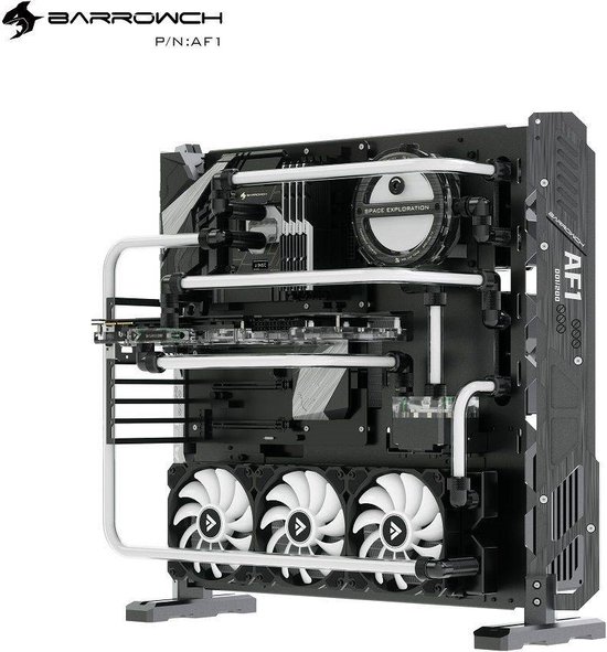 BarrowCH Limited Edition Open Aluminium AF1 Waterkoeling PC Behuizing
