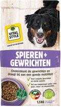 VITALstyle SPIEREN+GEWRICHTEN - Hondenbrokken - 1,5 kg