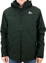 Nordberg Sjurd Winterjas - Heren - Softshell - Groen - Maat 3XL