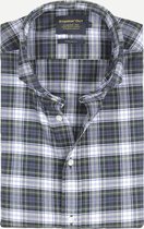 Steppin' Out Herfst/Winter 2021  Brushed Cotton Highland Checks Mannen - Regular Fit - Katoen - Groen (M)