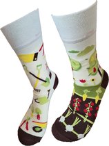 Verjaardag cadeau - Grappige sokken - Moestuin Mismatch sokken - Leuke sokken - Vrolijke sokken – Valentijn Cadeau - Luckyday Socks - Cadeau sokken - Socks waar je Happy van wordt – Maat 37-42
