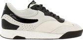 Rehab Vrouwen  Lage sneakers / Damesschoenen Avery Lizard - Wit zwart - Maat 38