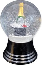 Boule à Neige Vienna Original - Boule à Neige - Bouteille de champagne au chapeau - Globe cm - hauteur 11,5 cm