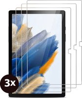 BixB Samsung Galaxy Tab A8 Screenprotector - Tempered glass Samsung Tab A8 - Screen protector Samsung Tab A8 (SM-X200/SM-X202) - 3 stuks