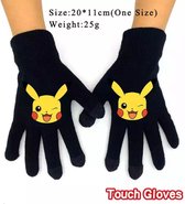 Handschoenen van Pokemon Pikachu Zwart