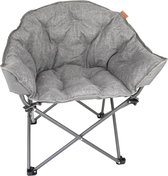 Skandika Moonchair Premium XL Gevoerde Campingstoel – Campingstoelen – Vouwstoel - Kampeerstoel - Grote, comfortabele, campingstoel opvouwbaar, ronde campingstoel, maanstoel voor t