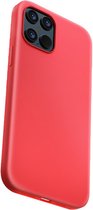 Devia Liquid Silicone Backcover Apple Iphone 12 Mini (5.4 '') Red  342202
