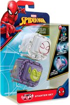 Marvel Fidget Battle Cube: Spider-Gwen VS Green Goblin + Marvel Hero's & Super Mario Bros Sticker! | Marvels Superheld Spider-Man Venom, Miles Morales, Rhino, Spider-Gwen, Green Go
