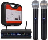Nordse Microfoon set - Karaoke set - Microfoons - Draadloos - 2 microfoons inbegrepen - Complete set - Zingen - Audio Installatie