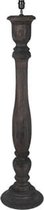 Vloerlamp  - houten vloerlamp  - landelijk - trendy  -  H125cm