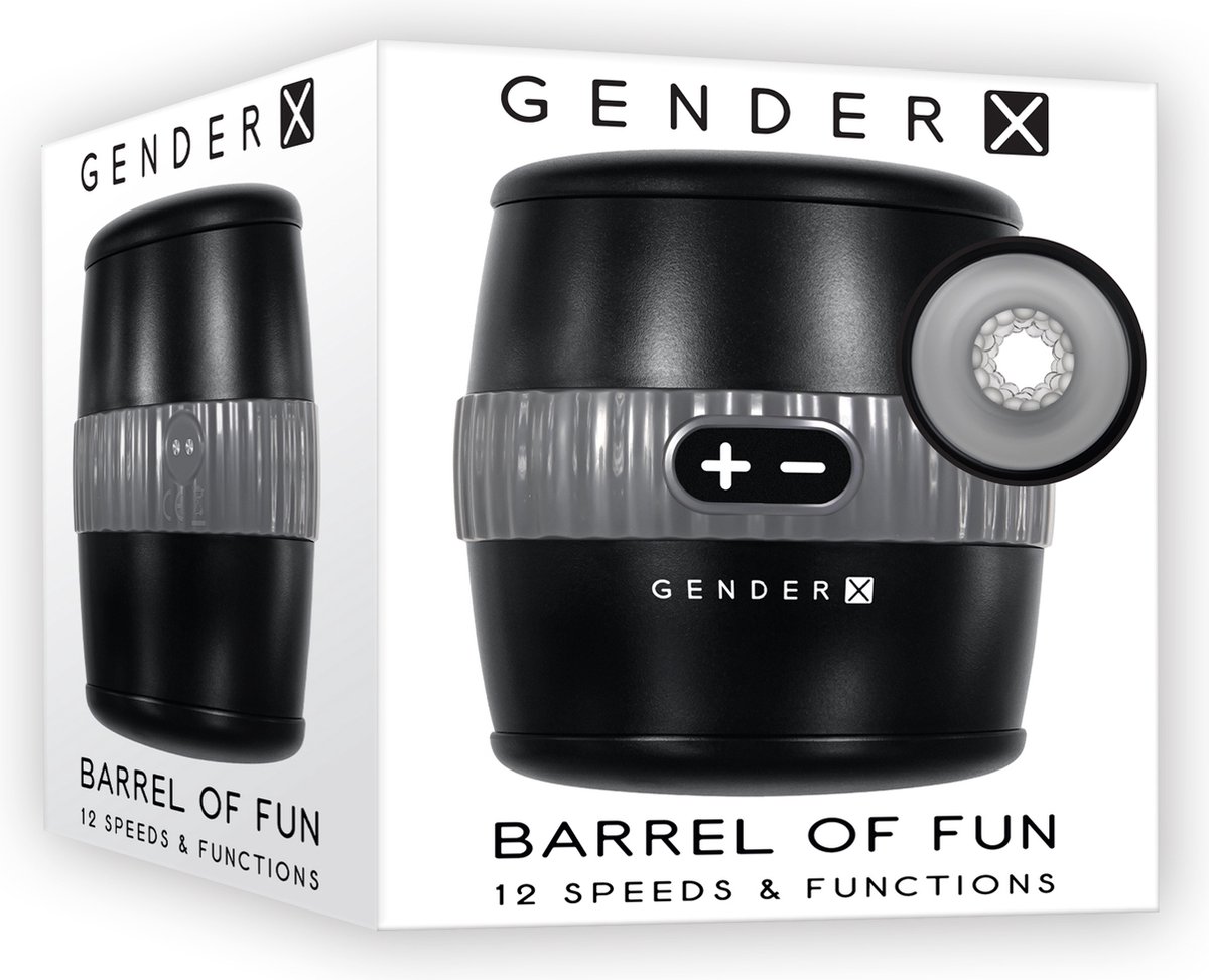 Goedkoopste Gender X Barrel Of Fun Stoker Zwart