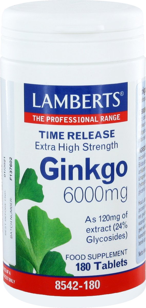 Capsules Lamberts Ginkgo (180 uds)