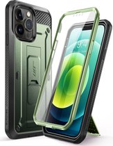 SUPCASE 360° Backcase Hoesje Met Screen Protector iPhone 13 Pro Max - Groen