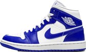 Nike Air Jordan 1 Mid, Kentucky Blue, White, BQ6472-104, EUR 36