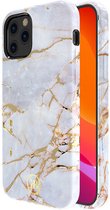 Kingxbar Jade Backcover Iphone 12/12 Pro 6.1'' Wit Jadeip61w